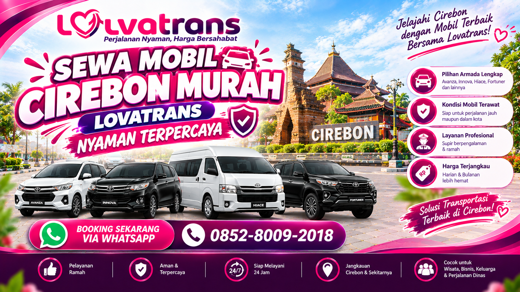 sewa mobil Cirebon murah
