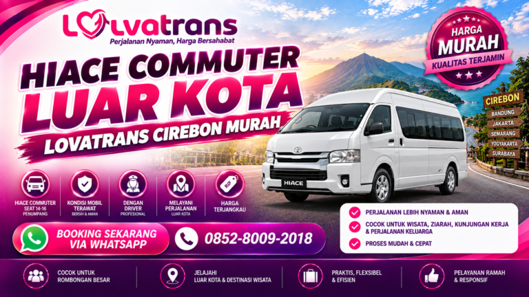 Hiace Commuter luar kota