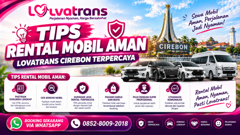 tips rental mobil aman